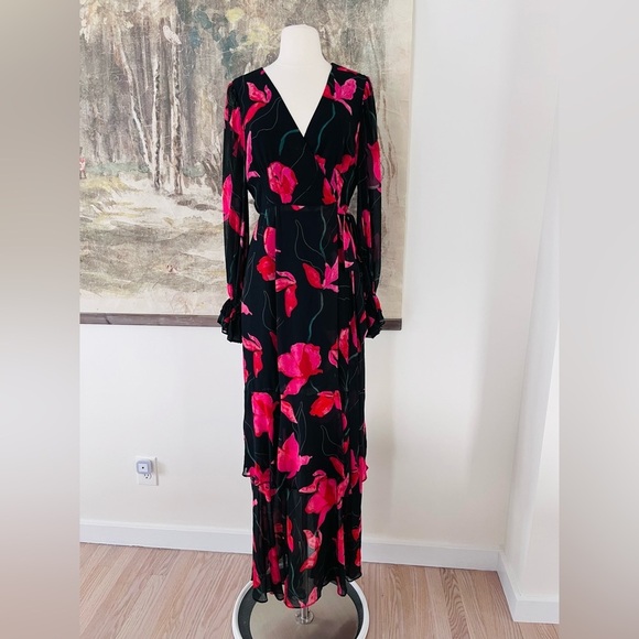 Anthropologie Hutch Valentina Maxi Dress Size Medium NWOT $319 - Picture 2 of 16